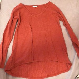 Francesca’s burnt orange long sleeve